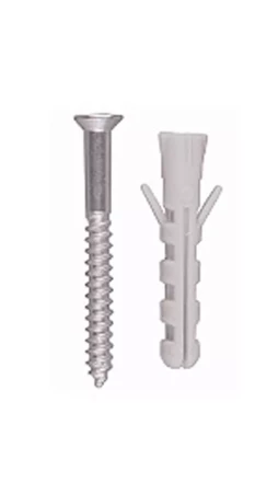 Дюбеля с шурупами, 6x25мм / 4х30мм, 15шт 3066-30-6 купить в Урае