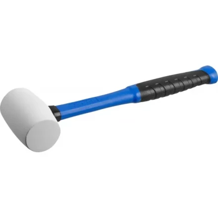 Киянка ЗУБР &quot;ПРОФЕССИОНАЛ&quot; резиновая белая, с фиберглассовой ручкой, 230г 20531-230_z02 купить в Урае