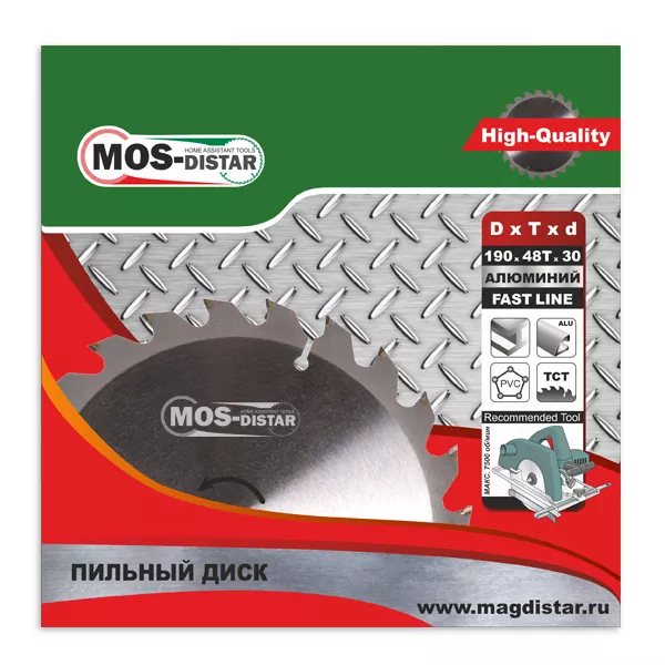 Пильный диск MOS-DISTAR алюминий PSA2104830 купить в Урае