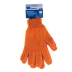 Перчатки трикотажные акрил двойные оранжевый двойная манжета Россия Сибртех 68689 купить в Урае
