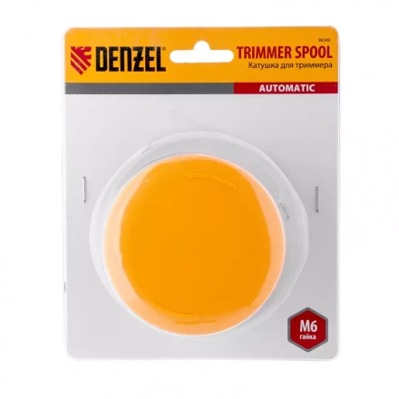 Катушка триммерная автоматическая для Denzel TE-650 гайка M6 Denzel 96349 купить в Урае