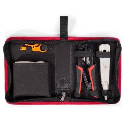 Набор КВТ LAN-4 для работ с сетевым кабелем (85935) купить в Урае