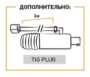 Горелка TIG 17V 140A(35%) M12x1, 4m вентильная (без силового разъема) SH4401-00 Ref.	 Aurora купить в Урае