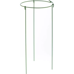 Опора для растений круглая d 28 h 45 см 3 шт металл в пластике PALISAD 644075