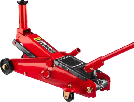 Домкрат гидравлический подкатной &quot;RED FORCE&quot;, для внедорожников, 3т, 155-545мм, STAYER 43157-3 43157-3 купить в Урае