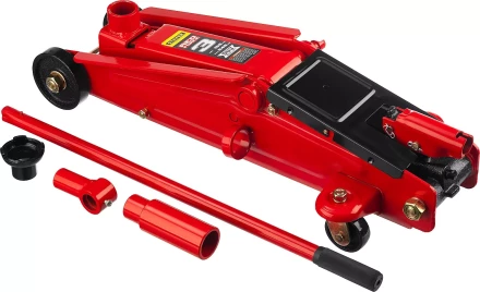 Домкрат гидравлический подкатной &quot;RED FORCE&quot;, для внедорожников, 3т, 155-545мм, STAYER 43157-3 43157-3 купить в Урае