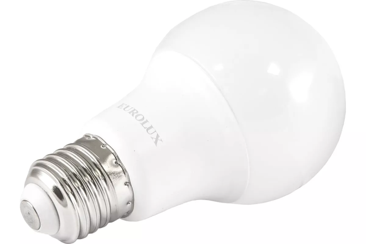 Лампа светодиодная Eurolux LL-E-A60-15W-230-6K-E27 76/2/74 купить в Урае