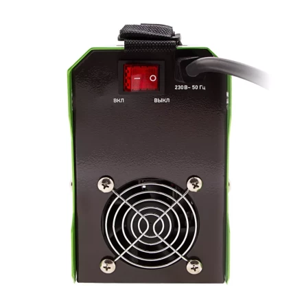 Инверторный аппарат дуговой сварки ИДС-220K, 220 А, ПВ 80%, диаметр электрода 1,6-5 мм Сибртех 94395 купить в Урае