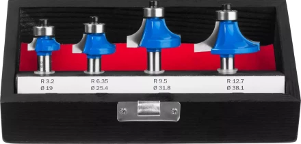 ЗУБР 4 шт, набор профильных фрез по дереву, Профессионал (28795-H4-2) купить в Урае