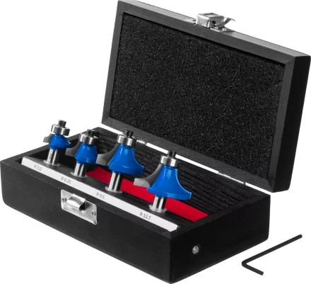 ЗУБР 4 шт, набор профильных фрез по дереву, Профессионал (28795-H4-2) купить в Урае