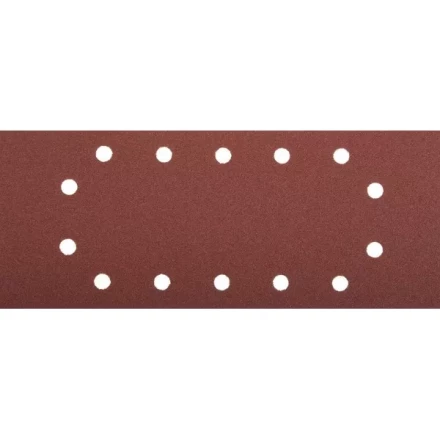 Лист шлифовальный ЗУБР "МАСТЕР", 14 отверстий, для ПШМ на зажимах, Р80, 115х280мм, 5шт 35594-080 купить в Урае