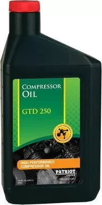 Масло компрессорное OIL GTD 250/VG 100  1 л   PATRIOT GARDEN купить в Урае