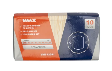 Набор коронок по дереву 10 пред. VMX 512391 купить в Урае