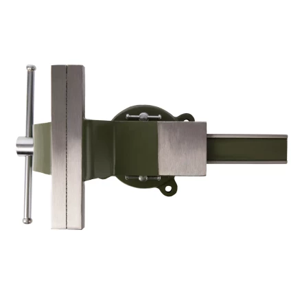 Тиски слесарные Сибртех 18621, 200 мм, стальные, поворотные купить в Урае