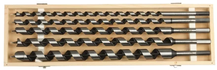 ЗУБР. Набор сверл по дереву, спираль Левиса, 12-14-18-20-25мм, 5шт 2948-450-H5 купить в Урае