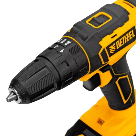 Дрель-шуруповерт аккумуляторная ударная Denzel CID-18-02BM, Li-Ion, 18 В, 2 акк. 26135 купить в Урае