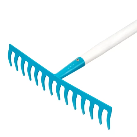 Грабли стальные Palisad, 360х1250 мм, 14 прямых зубьев, деревянный лакированный черенок, Luxe 6178988 купить в Урае