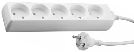 Удлинитель СВЕТОЗАР электрический, 5 гнезд, 3м SV-55050-3 купить в Урае