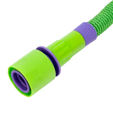 Набор поливочный Palisad 67690, шланг 5-15 м, пистолет 7 реж., с быстросъемным соединителем купить в Урае