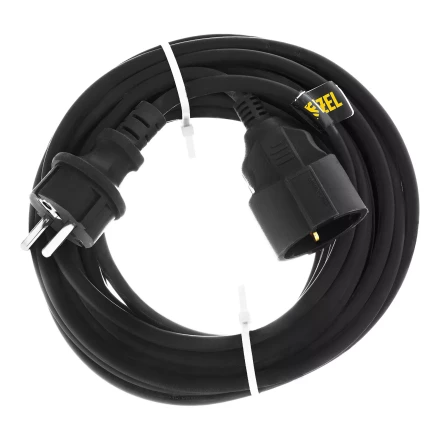 Удлинитель-шнур силовой Denzel Top Series, КГТТ, 10м, 1 розетка, 3 x 1,5 мм, 3 м 37419 купить в Урае