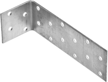 Крепежный угол ЗУБР &quot;МАСТЕР&quot; анкерный, 40х120х40мм, 20шт 310225-040-120 купить в Урае