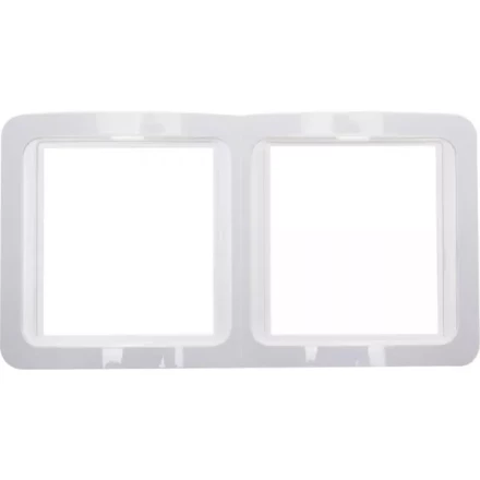 Панель СВЕТОЗАР &quot;ГАММА&quot; двойная вертикальная, цвет белый SV-54147-W купить в Урае