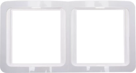 Панель СВЕТОЗАР &quot;ГАММА&quot; двойная вертикальная, цвет белый SV-54147-W купить в Урае