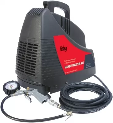 Компрессор безмасляный поршневой прямой привод Fubag HANDY MASTER KIT купить в Урае
