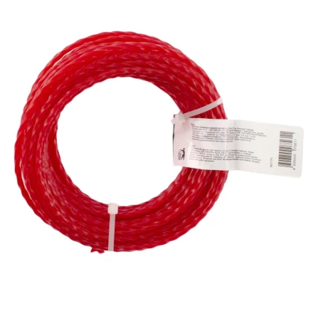 Леска для триммера квадратная витая, 3,0 мм х 10 м, Россия Сибртех 961775 купить в Урае