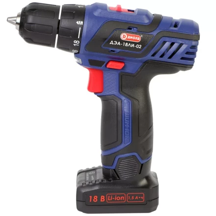 Аккумуляторная дрель-шуруповерт Диолд ДЭА-18ЛИ-02 купить в Урае