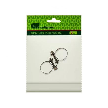 Хомуты металлические MINI 18-20 мм ширина 9 мм винтовой W4 2 шт Сибртех 475073 купить в Урае