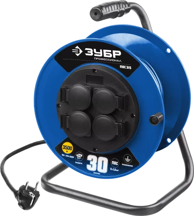 Профессиональные удлинители на пластиковой катушке ПВС 315 силовые серия ПРОФЕССИОНАЛ купить в Урае