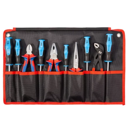 Набор слесарно-монтажного инструмента КВТ НИС-06, 10 предметов (92068) купить в Урае