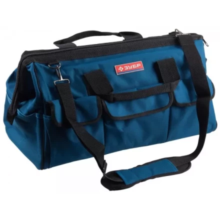 Сумка ЗУБР &quot;ЭКСПЕРТ&quot; для инструмента, 17 карманов, 52см 38645-21 купить в Урае