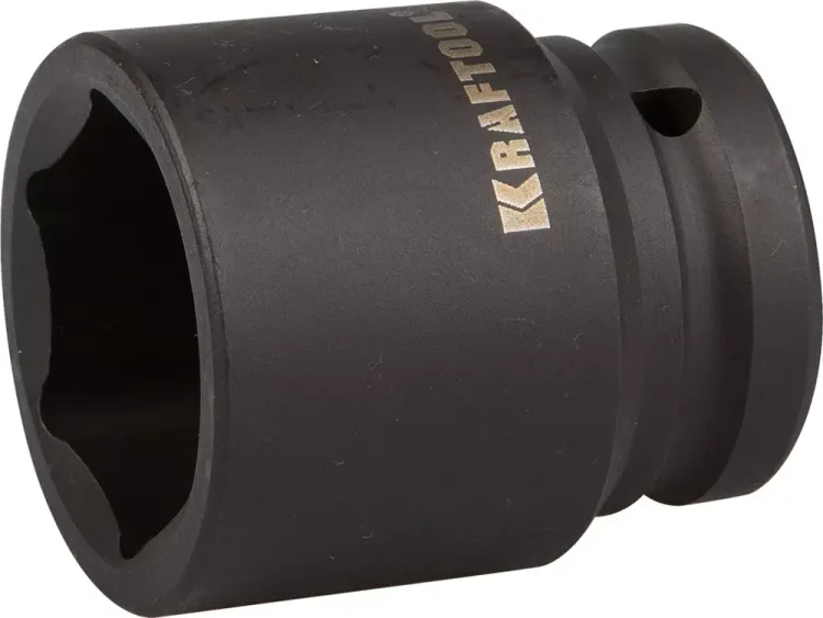 Торцовая головка KRAFTOOL "INDUSTRIE QUALITAT" ударная (3/4"), FLANK, Cr-Mo, фосфатированная, 32 мм 27945-32_z01 купить в Урае