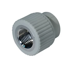 Муфта комб. PP-R ВР 25мм х 3/4 сер.(25/100) 44054