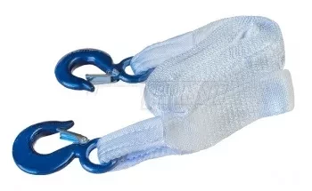 Ремень буксировочный 8т SF2 - 2т L=6.0 м 50мм в 2 слоя с крюками купить в Урае