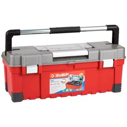 Ящик ЗУБР &quot;ЭКСПЕРТ&quot; пластмассовый для инструмента, 26&quot; 38135-26 купить в Урае
