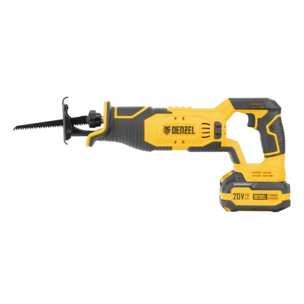Пила сабельная аккумуляторная RS-180, Li-Ion, 20 В // Denzel 28801 купить в Урае