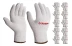 ЗУБР ОПТИМА, L-XL, х/б перчатки без покрытия, 10 класс, 10 пар (11446-XL10) купить в Урае