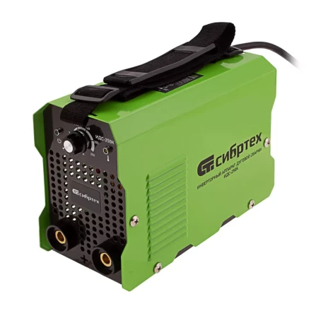 Инверторный аппарат дуговой сварки ИДС-250K, 250 А, ПВ 80%, диаметр электрода 1,6-5 мм Сибртех 94396 купить в Урае