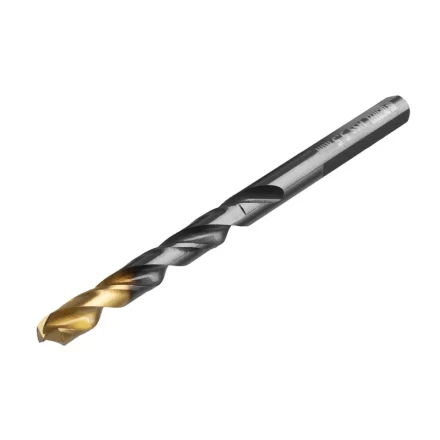 Сверло по металлу, 5,5 мм, HSS-Tin, Golden Tip, 10 шт. Denzel 717214 купить в Урае