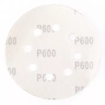 Круг абразивный на ворсовой подложке под липучку перфорированный P 240 125 мм 5 штук MATRIX 73811 купить в Урае