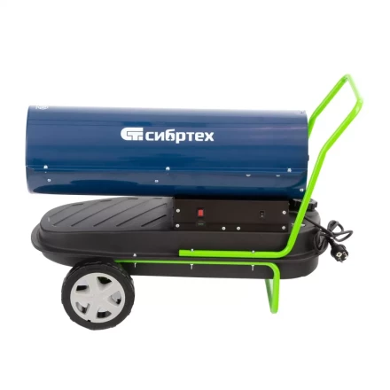 Дизельная тепловая пушка Сибртех СТД-30, 30 кВт, 750 м3/ч, прямой нагрев купить в Урае