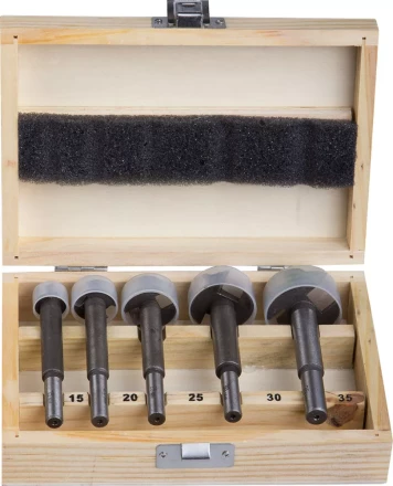 Набор сверл Форстнера по дереву &quot;Maxcut&quot;, 5шт( d=10-35мм), STAYER 29985-H5 29985-H5 купить в Урае