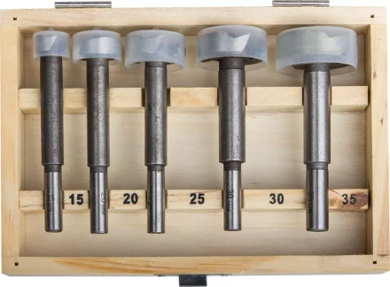 Набор сверл Форстнера по дереву &quot;Maxcut&quot;, 5шт( d=10-35мм), STAYER 29985-H5 29985-H5 купить в Урае