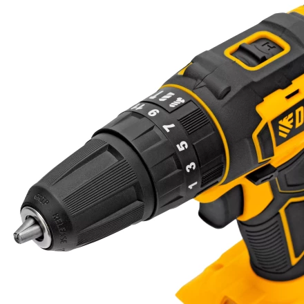 Дрель-шуруповерт аккумуляторная ударная Denzel CID-18-0, Li-Ion, 18 В 26136 купить в Урае