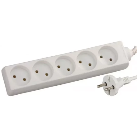 Удлинитель СВЕТОЗАР электрический, 5 гнезд, 5м SV-55050-5 купить в Урае