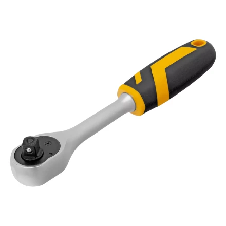 Ключ-трещотка 3/8&quot; Denzel 14032, 90 зубьев, с быстрым сбросом, CrV купить в Урае