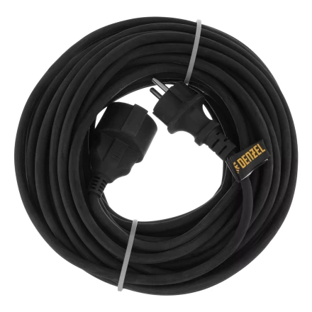 Удлинитель-шнур силовой Denzel Top Series 37420, КГТТ, 20м, 1 розетка, 3 x 1,5 мм, 3 м купить в Урае